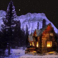 Photoshopped - Cabin In The Woods - Digital